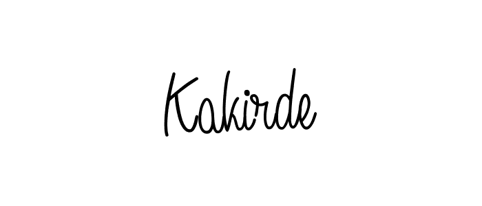 It looks lik you need a new signature style for name Kakirde. Design unique handwritten (Angelique-Rose-font-FFP) signature with our free signature maker in just a few clicks. Kakirde signature style 5 images and pictures png