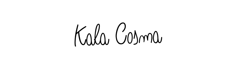 You can use this online signature creator to create a handwritten signature for the name Kala Cosma. This is the best online autograph maker. Kala Cosma signature style 5 images and pictures png