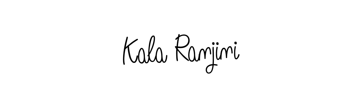 The best way (Angelique-Rose-font-FFP) to make a short signature is to pick only two or three words in your name. The name Kala Ranjini include a total of six letters. For converting this name. Kala Ranjini signature style 5 images and pictures png