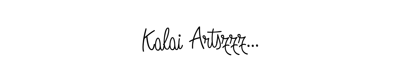 Also we have Kalai Artszzz... name is the best signature style. Create professional handwritten signature collection using Angelique-Rose-font-FFP autograph style. Kalai Artszzz... signature style 5 images and pictures png