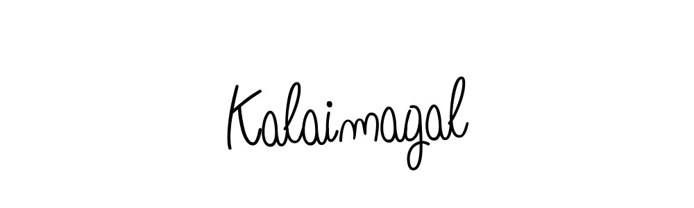 Also we have Kalaimagal name is the best signature style. Create professional handwritten signature collection using Angelique-Rose-font-FFP autograph style. Kalaimagal signature style 5 images and pictures png