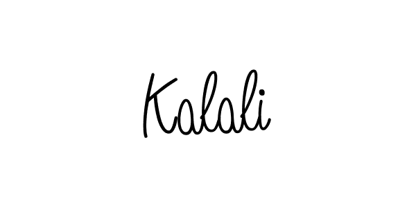 How to Draw Kalali signature style? Angelique-Rose-font-FFP is a latest design signature styles for name Kalali. Kalali signature style 5 images and pictures png