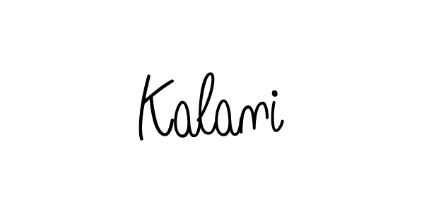 Make a short Kalani signature style. Manage your documents anywhere anytime using Angelique-Rose-font-FFP. Create and add eSignatures, submit forms, share and send files easily. Kalani signature style 5 images and pictures png