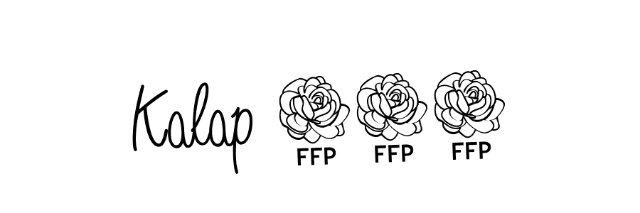 Design your own signature with our free online signature maker. With this signature software, you can create a handwritten (Angelique-Rose-font-FFP) signature for name Kalap 530. Kalap 530 signature style 5 images and pictures png