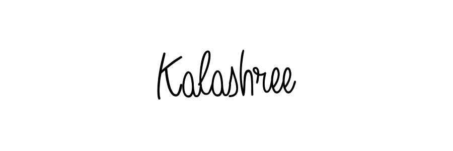 Create a beautiful signature design for name Kalashree. With this signature (Angelique-Rose-font-FFP) fonts, you can make a handwritten signature for free. Kalashree signature style 5 images and pictures png