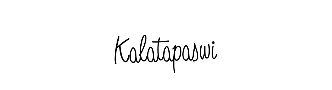 Make a beautiful signature design for name Kalatapaswi. Use this online signature maker to create a handwritten signature for free. Kalatapaswi signature style 5 images and pictures png