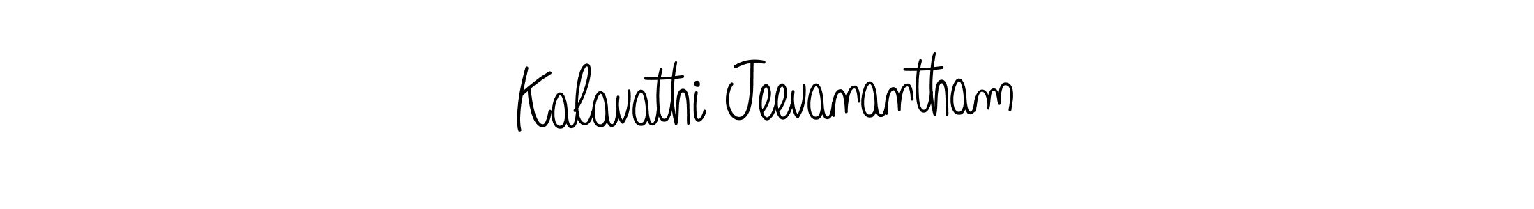 It looks lik you need a new signature style for name Kalavathi Jeevanantham. Design unique handwritten (Angelique-Rose-font-FFP) signature with our free signature maker in just a few clicks. Kalavathi Jeevanantham signature style 5 images and pictures png