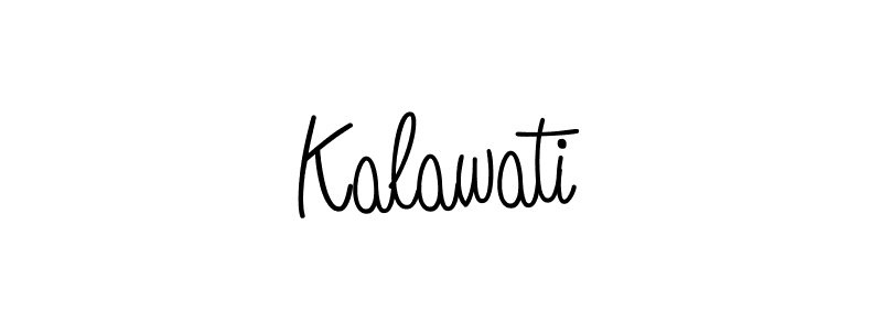 Kalawati stylish signature style. Best Handwritten Sign (Angelique-Rose-font-FFP) for my name. Handwritten Signature Collection Ideas for my name Kalawati. Kalawati signature style 5 images and pictures png