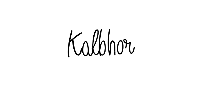The best way (Angelique-Rose-font-FFP) to make a short signature is to pick only two or three words in your name. The name Kalbhor include a total of six letters. For converting this name. Kalbhor signature style 5 images and pictures png