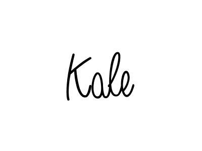 Design your own signature with our free online signature maker. With this signature software, you can create a handwritten (Angelique-Rose-font-FFP) signature for name Kale. Kale signature style 5 images and pictures png