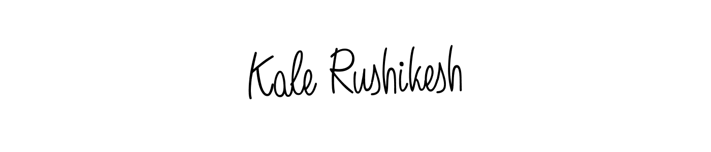 Create a beautiful signature design for name Kale Rushikesh. With this signature (Angelique-Rose-font-FFP) fonts, you can make a handwritten signature for free. Kale Rushikesh signature style 5 images and pictures png