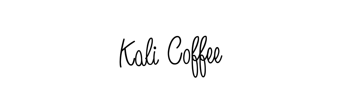 Create a beautiful signature design for name Kali Coffee. With this signature (Angelique-Rose-font-FFP) fonts, you can make a handwritten signature for free. Kali Coffee signature style 5 images and pictures png