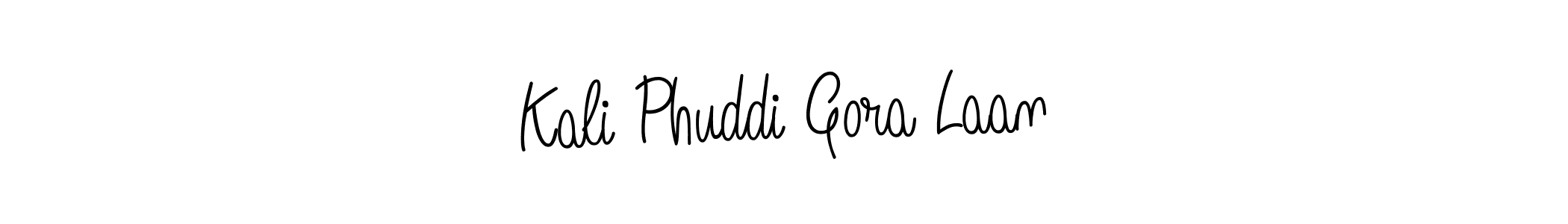 How to make Kali Phuddi Gora Laan signature? Angelique-Rose-font-FFP is a professional autograph style. Create handwritten signature for Kali Phuddi Gora Laan name. Kali Phuddi Gora Laan signature style 5 images and pictures png