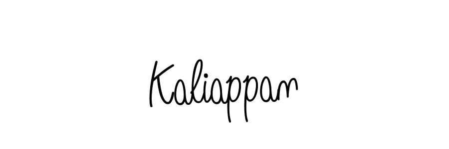 The best way (Angelique-Rose-font-FFP) to make a short signature is to pick only two or three words in your name. The name Kaliappan include a total of six letters. For converting this name. Kaliappan signature style 5 images and pictures png