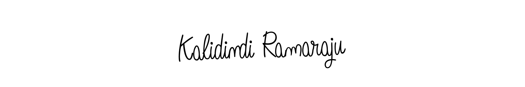 How to make Kalidindi Ramaraju name signature. Use Angelique-Rose-font-FFP style for creating short signs online. This is the latest handwritten sign. Kalidindi Ramaraju signature style 5 images and pictures png