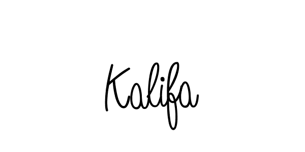 Kalifa stylish signature style. Best Handwritten Sign (Angelique-Rose-font-FFP) for my name. Handwritten Signature Collection Ideas for my name Kalifa. Kalifa signature style 5 images and pictures png