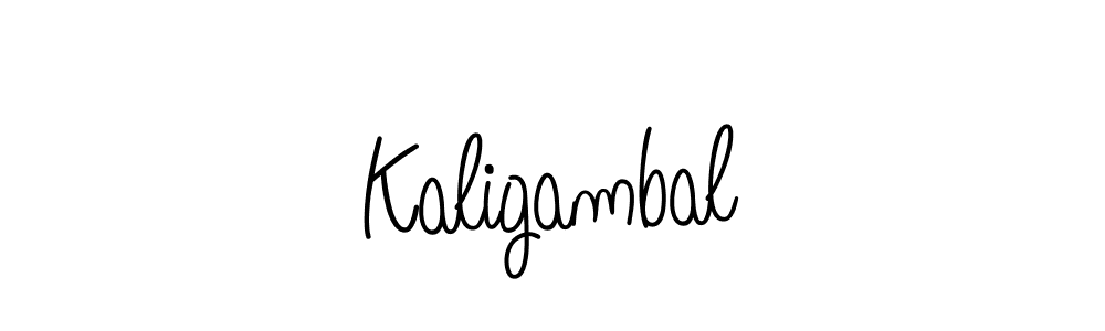 Angelique-Rose-font-FFP is a professional signature style that is perfect for those who want to add a touch of class to their signature. It is also a great choice for those who want to make their signature more unique. Get Kaligambal name to fancy signature for free. Kaligambal signature style 5 images and pictures png