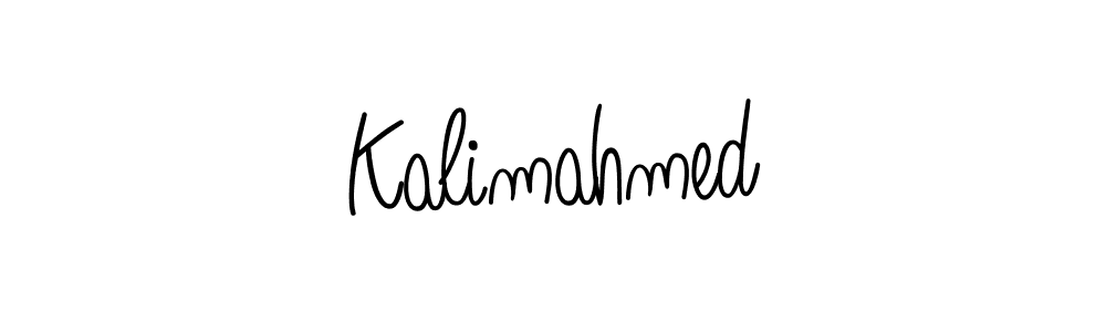 The best way (Angelique-Rose-font-FFP) to make a short signature is to pick only two or three words in your name. The name Kalimahmed include a total of six letters. For converting this name. Kalimahmed signature style 5 images and pictures png