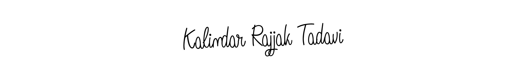 Also we have Kalindar Rajjak Tadavi name is the best signature style. Create professional handwritten signature collection using Angelique-Rose-font-FFP autograph style. Kalindar Rajjak Tadavi signature style 5 images and pictures png