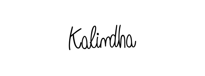 How to make Kalindha name signature. Use Angelique-Rose-font-FFP style for creating short signs online. This is the latest handwritten sign. Kalindha signature style 5 images and pictures png