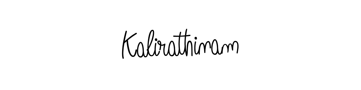 Make a beautiful signature design for name Kalirathinam. With this signature (Angelique-Rose-font-FFP) style, you can create a handwritten signature for free. Kalirathinam signature style 5 images and pictures png
