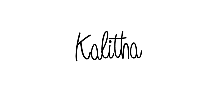 How to Draw Kalitha signature style? Angelique-Rose-font-FFP is a latest design signature styles for name Kalitha. Kalitha signature style 5 images and pictures png