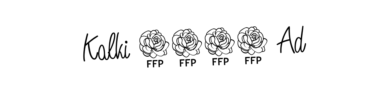 Angelique-Rose-font-FFP is a professional signature style that is perfect for those who want to add a touch of class to their signature. It is also a great choice for those who want to make their signature more unique. Get Kalki 2898 Ad name to fancy signature for free. Kalki 2898 Ad signature style 5 images and pictures png