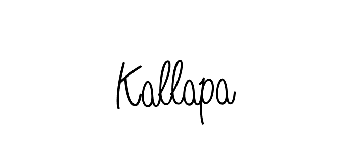 How to Draw Kallapa signature style? Angelique-Rose-font-FFP is a latest design signature styles for name Kallapa. Kallapa signature style 5 images and pictures png