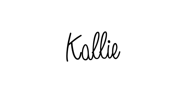 Here are the top 10 professional signature styles for the name Kallie. These are the best autograph styles you can use for your name. Kallie signature style 5 images and pictures png