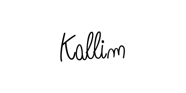 Make a beautiful signature design for name Kallim. Use this online signature maker to create a handwritten signature for free. Kallim signature style 5 images and pictures png