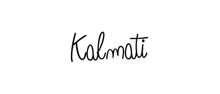 Once you've used our free online signature maker to create your best signature Angelique-Rose-font-FFP style, it's time to enjoy all of the benefits that Kalmati name signing documents. Kalmati signature style 5 images and pictures png