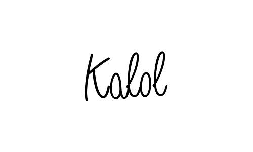 Make a beautiful signature design for name Kalol. Use this online signature maker to create a handwritten signature for free. Kalol signature style 5 images and pictures png