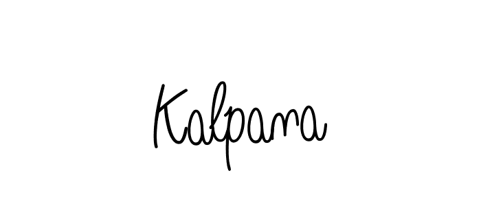 How to make Kalpana name signature. Use Angelique-Rose-font-FFP style for creating short signs online. This is the latest handwritten sign. Kalpana signature style 5 images and pictures png