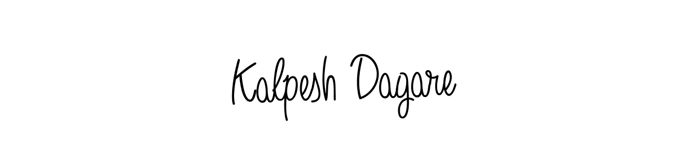 It looks lik you need a new signature style for name Kalpesh Dagare. Design unique handwritten (Angelique-Rose-font-FFP) signature with our free signature maker in just a few clicks. Kalpesh Dagare signature style 5 images and pictures png