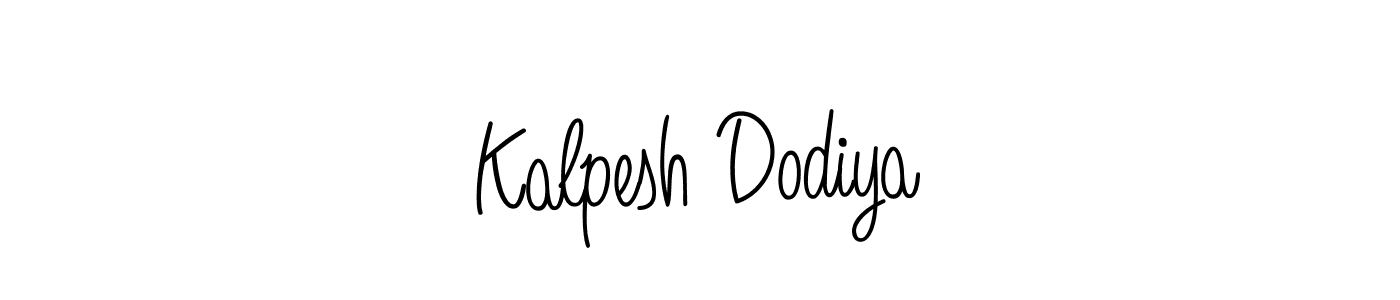 Make a beautiful signature design for name Kalpesh Dodiya. Use this online signature maker to create a handwritten signature for free. Kalpesh Dodiya signature style 5 images and pictures png