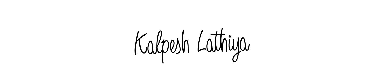 How to Draw Kalpesh Lathiya signature style? Angelique-Rose-font-FFP is a latest design signature styles for name Kalpesh Lathiya. Kalpesh Lathiya signature style 5 images and pictures png