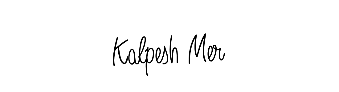 Once you've used our free online signature maker to create your best signature Angelique-Rose-font-FFP style, it's time to enjoy all of the benefits that Kalpesh Mer name signing documents. Kalpesh Mer signature style 5 images and pictures png