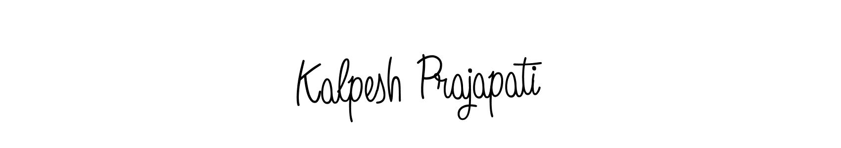 Similarly Angelique-Rose-font-FFP is the best handwritten signature design. Signature creator online .You can use it as an online autograph creator for name Kalpesh Prajapati. Kalpesh Prajapati signature style 5 images and pictures png