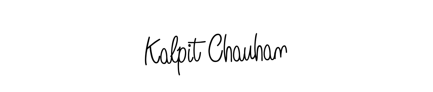 You can use this online signature creator to create a handwritten signature for the name Kalpit Chauhan. This is the best online autograph maker. Kalpit Chauhan signature style 5 images and pictures png
