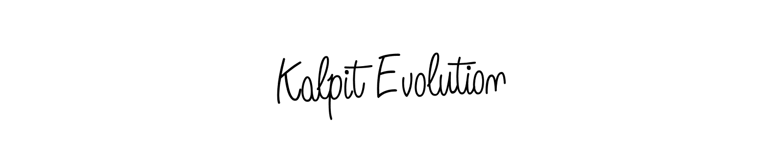 You can use this online signature creator to create a handwritten signature for the name Kalpit Evolution. This is the best online autograph maker. Kalpit Evolution signature style 5 images and pictures png
