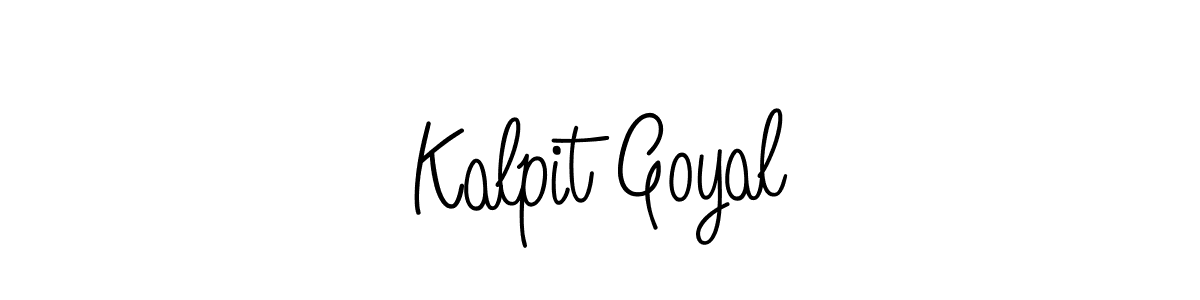 It looks lik you need a new signature style for name Kalpit Goyal. Design unique handwritten (Angelique-Rose-font-FFP) signature with our free signature maker in just a few clicks. Kalpit Goyal signature style 5 images and pictures png