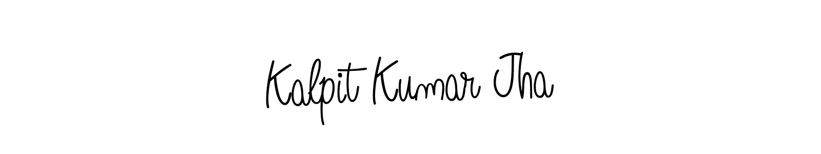 Similarly Angelique-Rose-font-FFP is the best handwritten signature design. Signature creator online .You can use it as an online autograph creator for name Kalpit Kumar Jha. Kalpit Kumar Jha signature style 5 images and pictures png