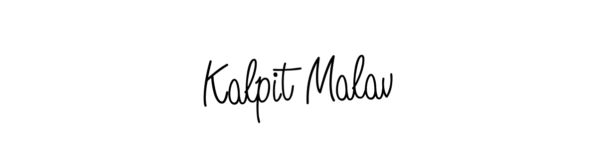 You can use this online signature creator to create a handwritten signature for the name Kalpit Malav. This is the best online autograph maker. Kalpit Malav signature style 5 images and pictures png