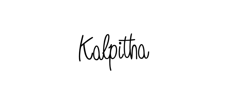 Once you've used our free online signature maker to create your best signature Angelique-Rose-font-FFP style, it's time to enjoy all of the benefits that Kalpitha name signing documents. Kalpitha signature style 5 images and pictures png