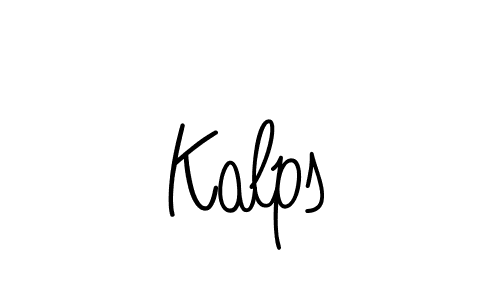 if you are searching for the best signature style for your name Kalps. so please give up your signature search. here we have designed multiple signature styles  using Angelique-Rose-font-FFP. Kalps signature style 5 images and pictures png