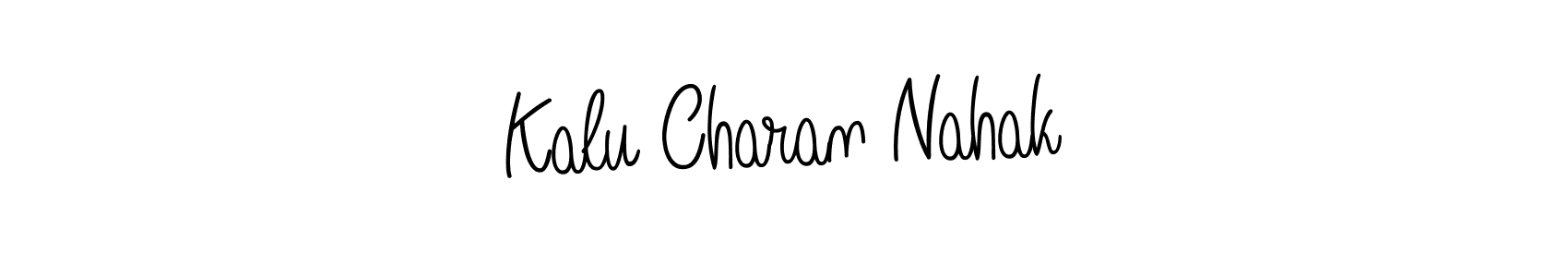 Make a beautiful signature design for name Kalu Charan Nahak. With this signature (Angelique-Rose-font-FFP) style, you can create a handwritten signature for free. Kalu Charan Nahak signature style 5 images and pictures png