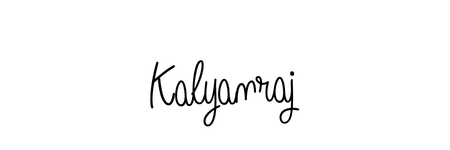 Also we have Kalyanraj name is the best signature style. Create professional handwritten signature collection using Angelique-Rose-font-FFP autograph style. Kalyanraj signature style 5 images and pictures png