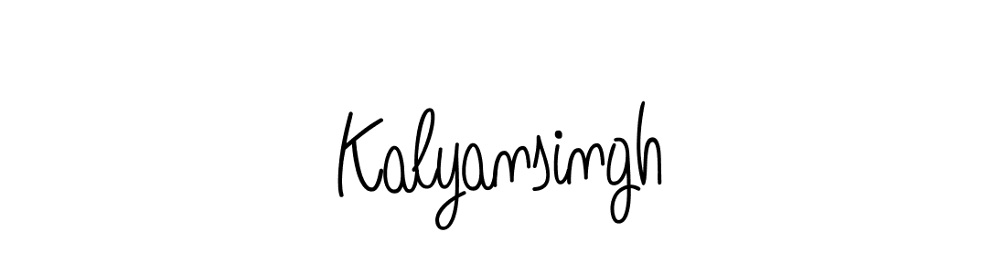 The best way (Angelique-Rose-font-FFP) to make a short signature is to pick only two or three words in your name. The name Kalyansingh include a total of six letters. For converting this name. Kalyansingh signature style 5 images and pictures png