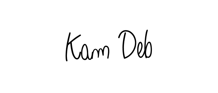 Make a short Kam Deb signature style. Manage your documents anywhere anytime using Angelique-Rose-font-FFP. Create and add eSignatures, submit forms, share and send files easily. Kam Deb signature style 5 images and pictures png