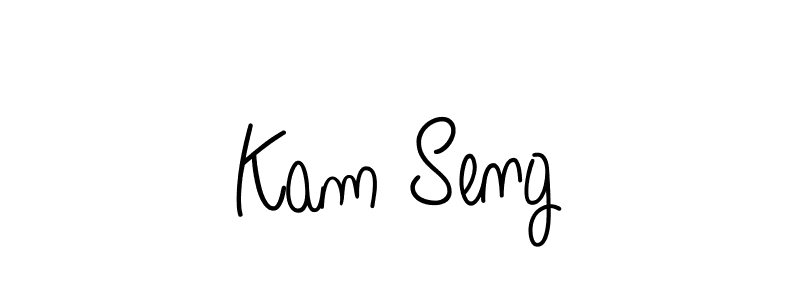 This is the best signature style for the Kam Seng name. Also you like these signature font (Angelique-Rose-font-FFP). Mix name signature. Kam Seng signature style 5 images and pictures png